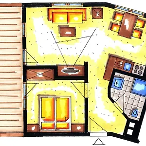  Apartmán Haus Veronika Rakousko